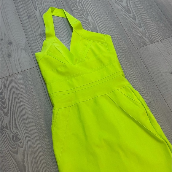 Line Green Fashion Nova Dress - Picture 6 of 11